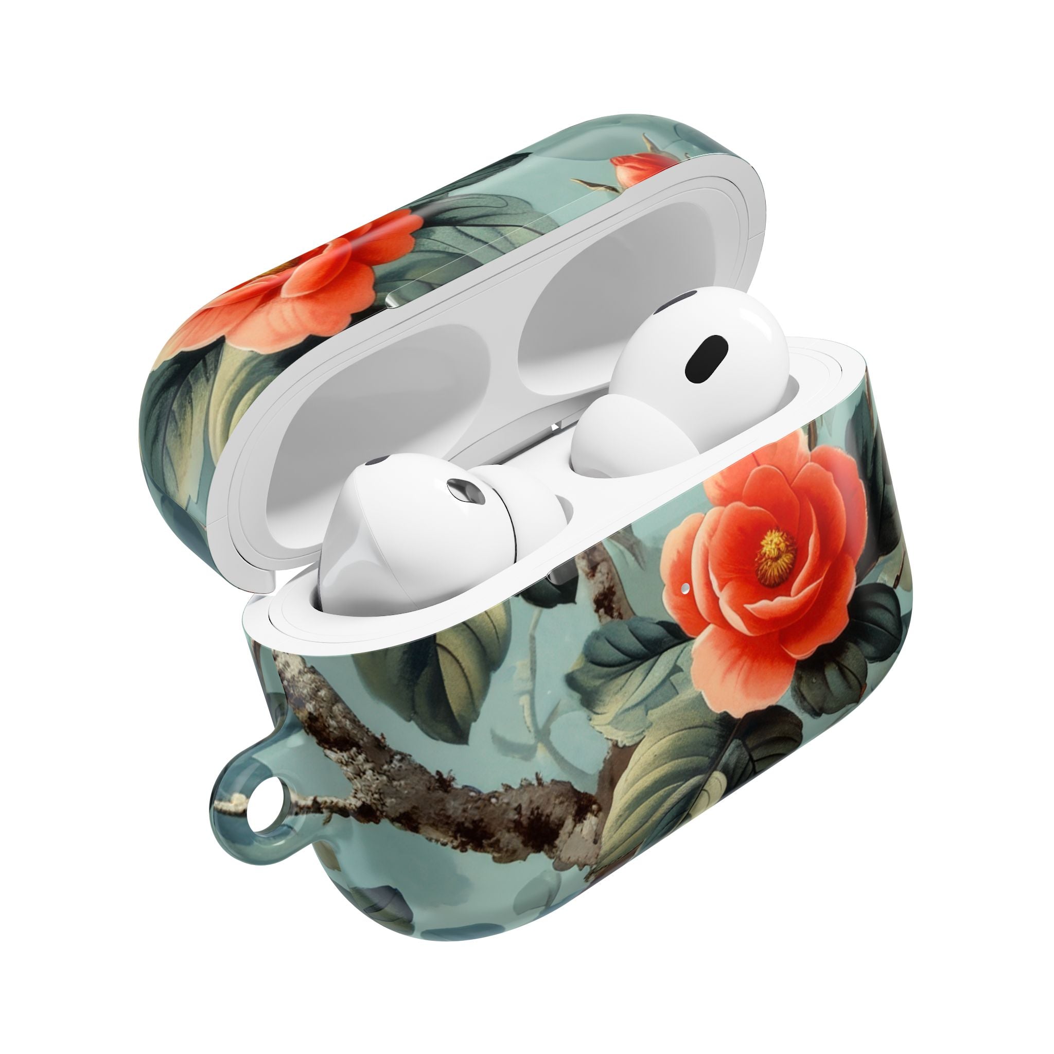 Roze Camellia - AirPods Case