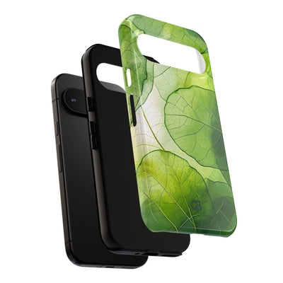 Emerald Leaf Veins · Tough Phone Case for Google Pixel
