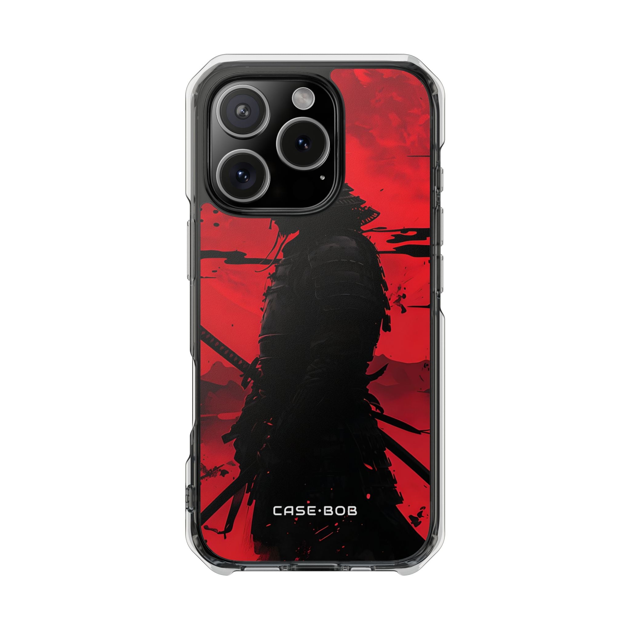 Crimson Samurai iPhone 16 Pro Case - Impact