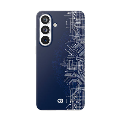 Blue Lite Phone Case for Samsung - Cobalt Circuit Logic