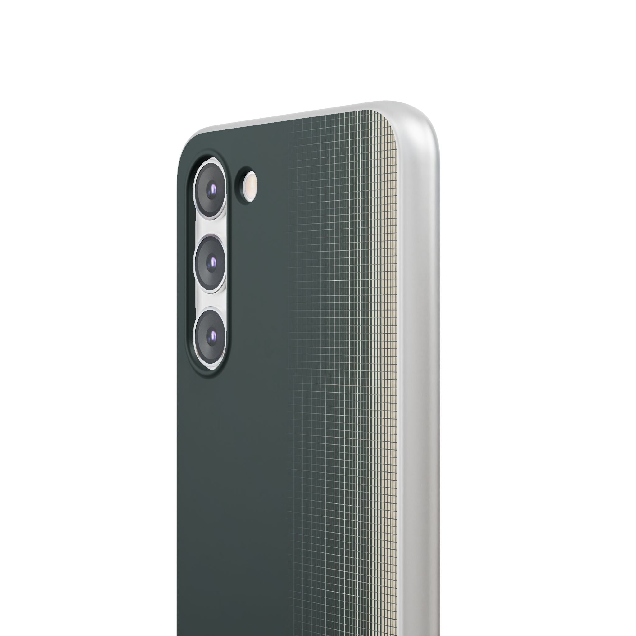 Grey Lite Phone Case for Samsung - Charcoal Tech Grid