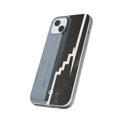 Grey Lite Phone Case for iPhone - Industrial Concrete Void