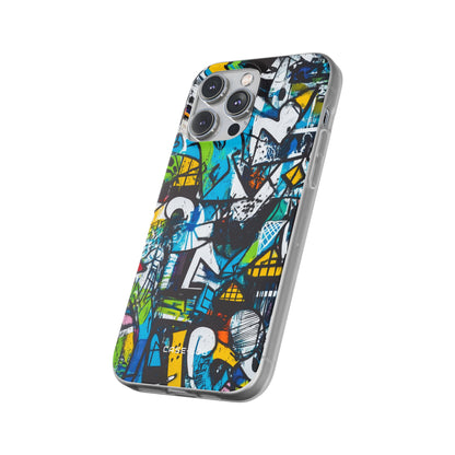 White Ripple Drift iPhone 14 Pro Max Case - Soft