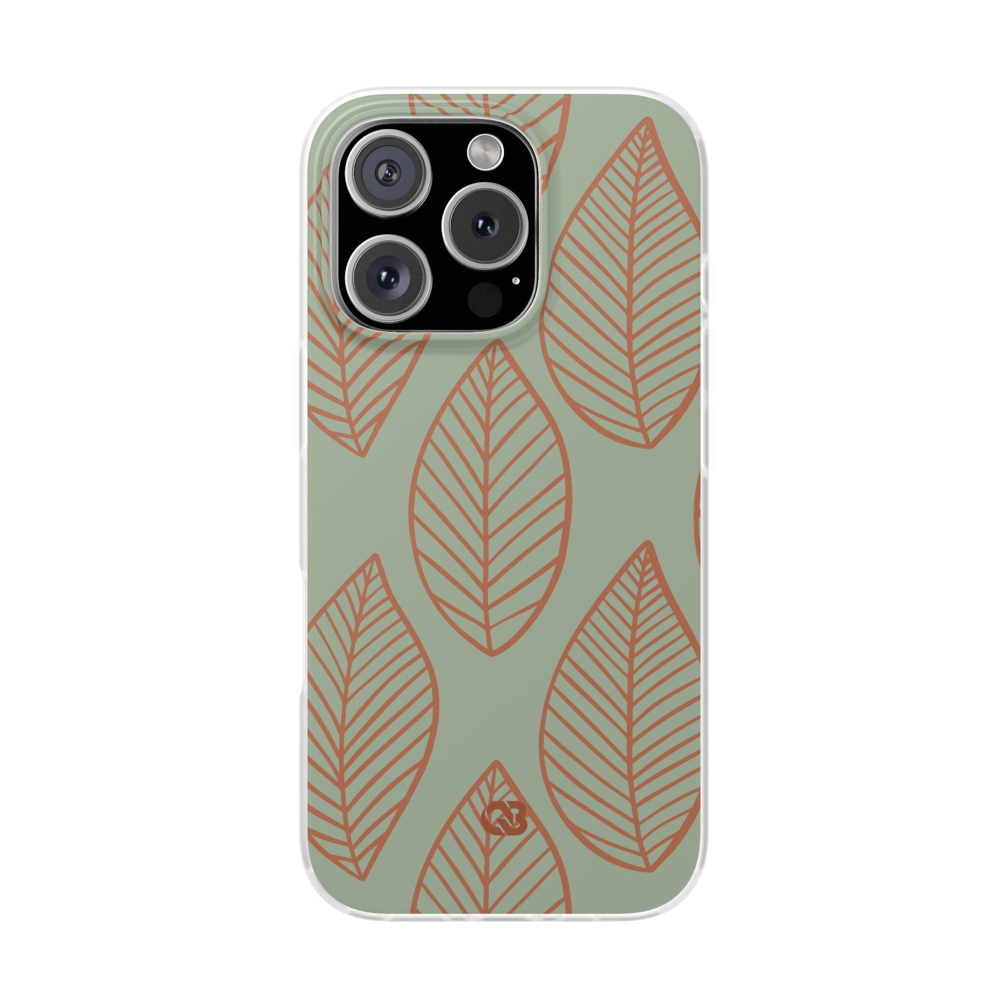Sage Earth Leaves · Soft Phone Case for iPhone