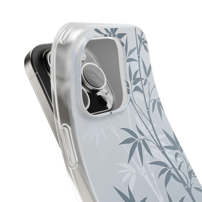 Blue Lite Phone Case for iPhone - Slate Bamboo Shadow