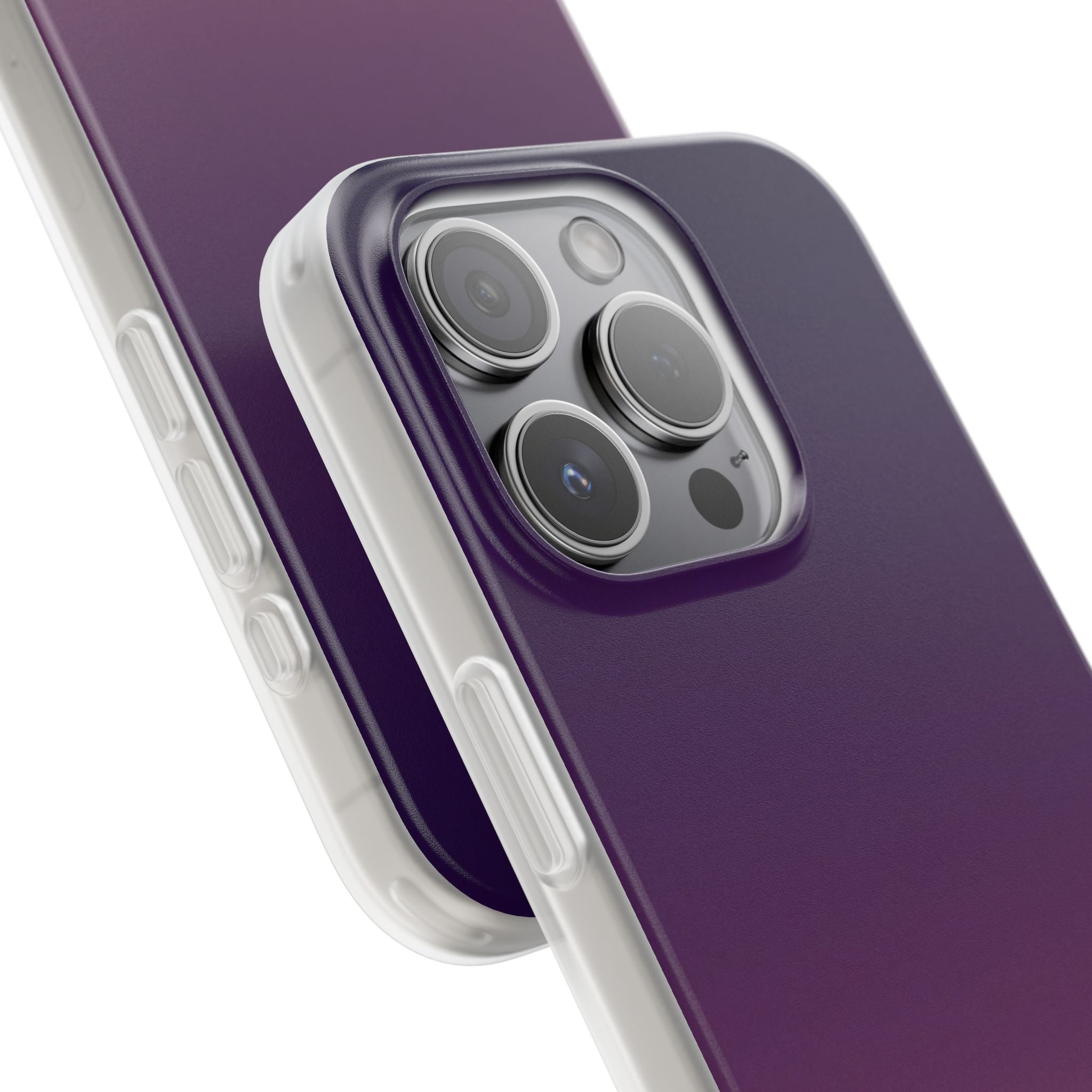 Purple Lite Phone Case for iPhone - Nocturnal Plum Fade
