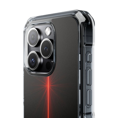 Red Impact MagSafe Phone Case for iPhone - Crimson Flare Vector