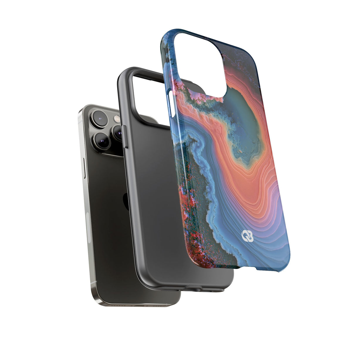 Luminous Resonance · Tough Phone Case for iPhone · Blue