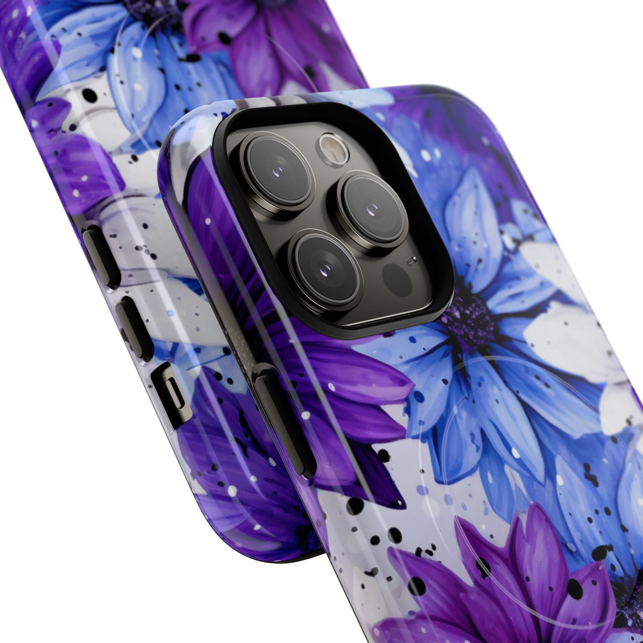 Ink Splatter Blooms · Tough+ Custodia per iPhone · Magsafe