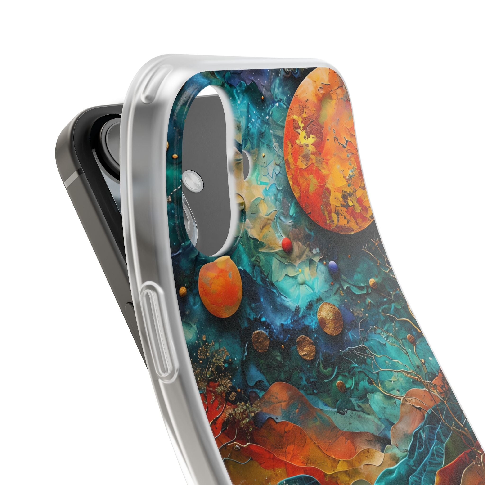 Copper Horizon Drift · Soft Mobilskal för iPhone