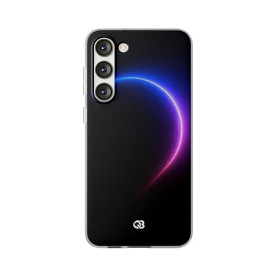 Luminous Eclipse · Lite Phone Case for Samsung · Black