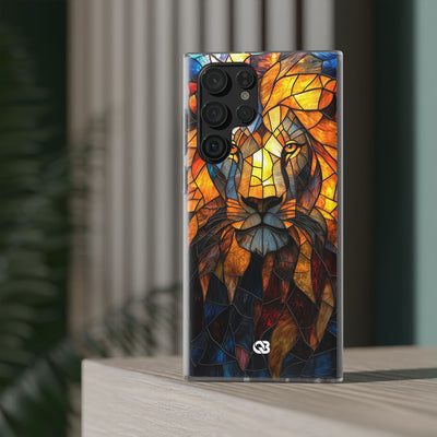 Amber Glass Lion · Soft Coque de téléphone pour Samsung