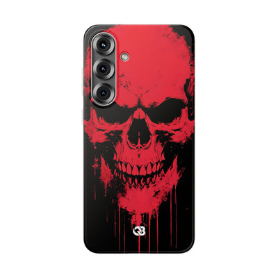 Crimson Street Skull · Soft Handyhülle für Samsung