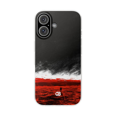 Crimson Horizon · Lite Phone Case for iPhone ·  Black