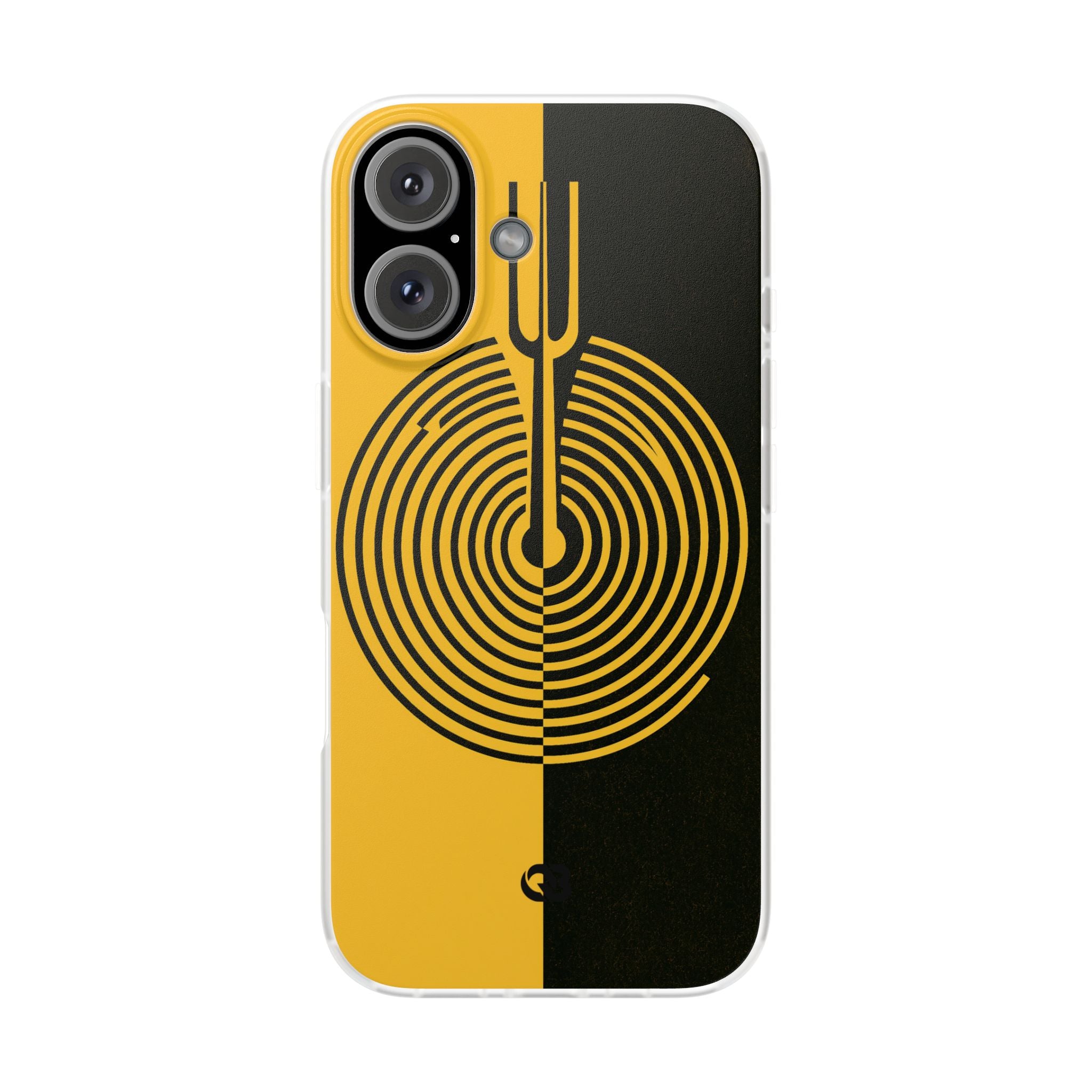 Yellow Lite Phone Case for iPhone - Voltage Sector Pulse