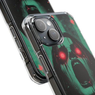 Crimson Emerald Scream · Impact Phone Case for iPhone · Magsafe