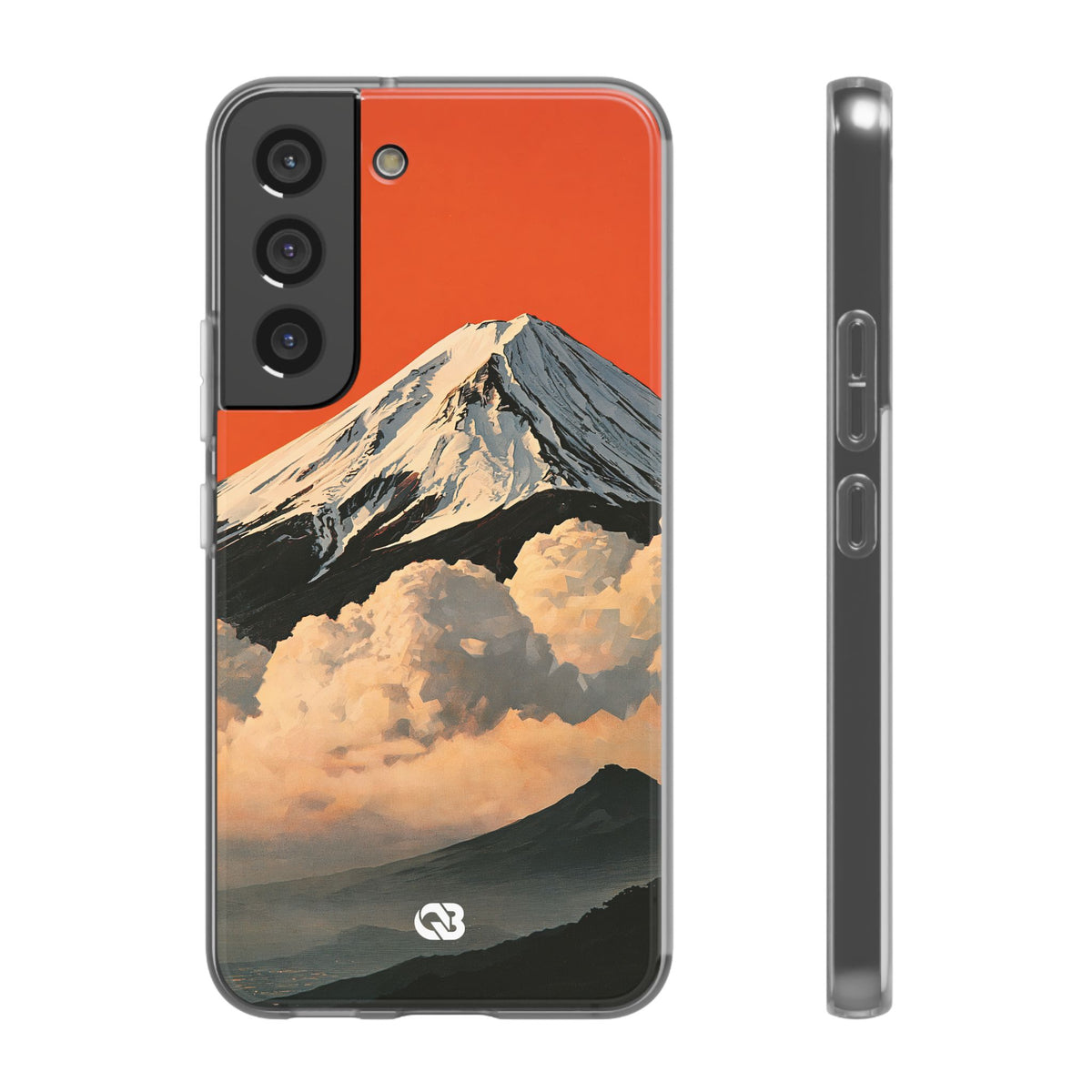 Sacred Peak Fuji · Lite Phone Case for Samsung · Orange