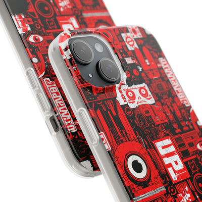 Neo Mecha Collage · Lite Phone Case for iPhone ·  Red