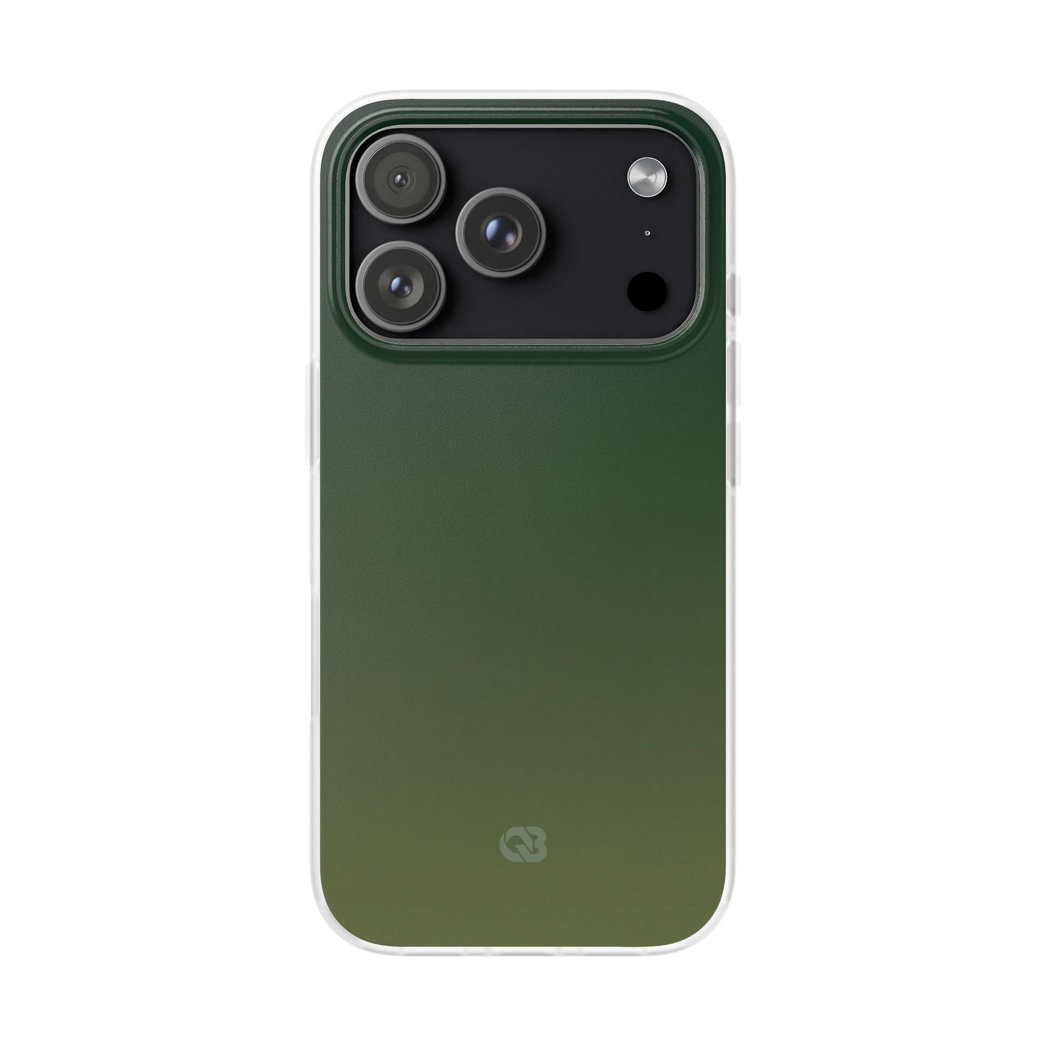 Green Lite Phone Case for iPhone - Shadow Moss Grain