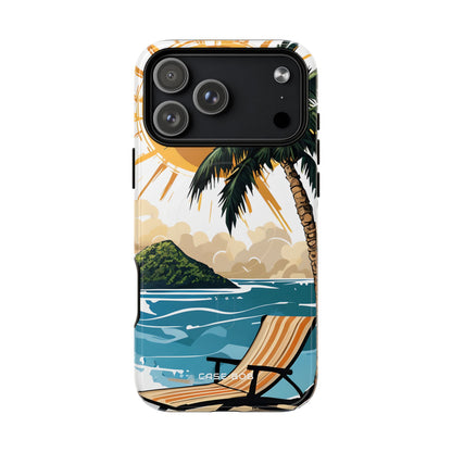 Sunny Palm Breeze iPhone 17 Pro Max Case - Tough+ - CASE•BOB