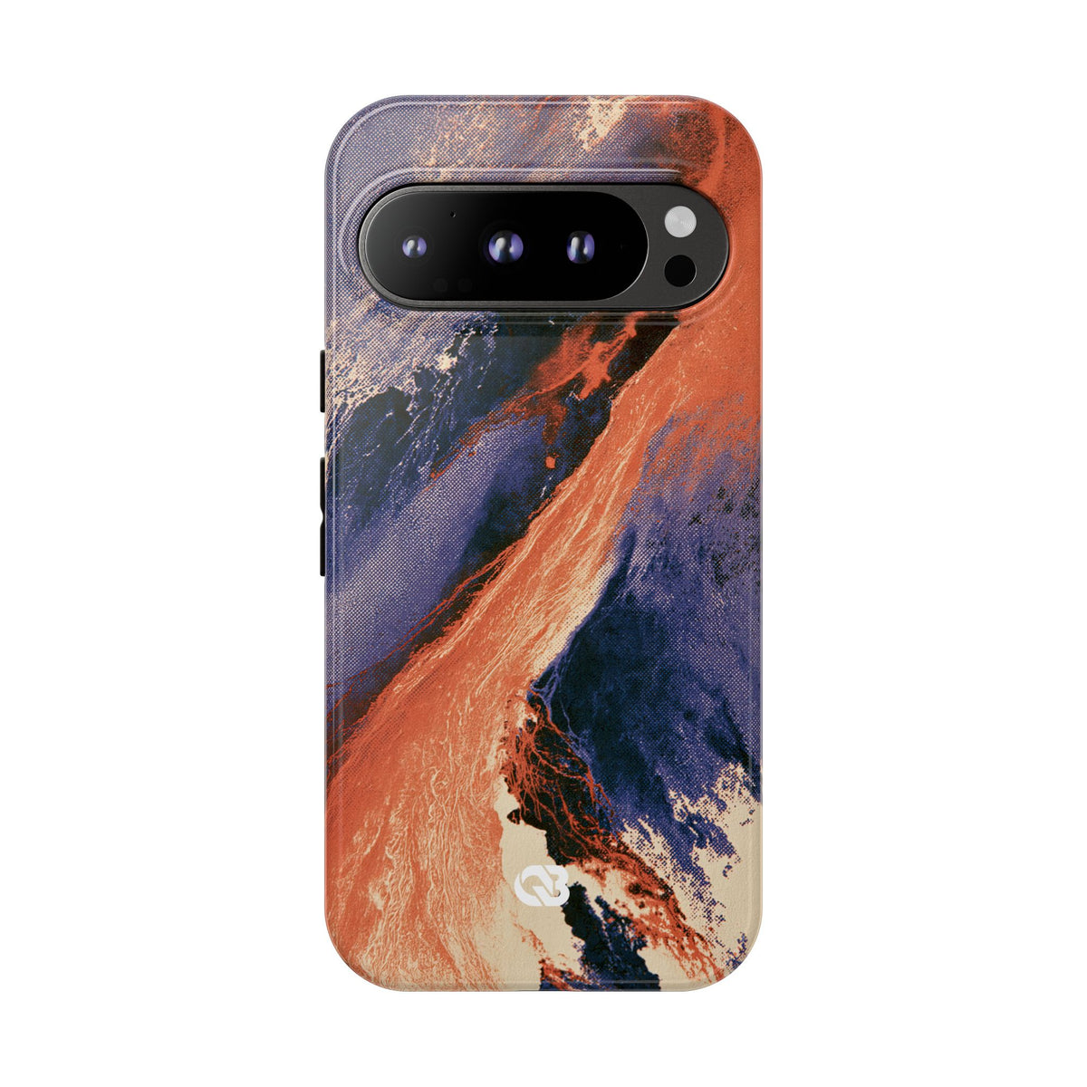 Solar Aura Drift · Tough Phone Case for Pixel ·  Orange