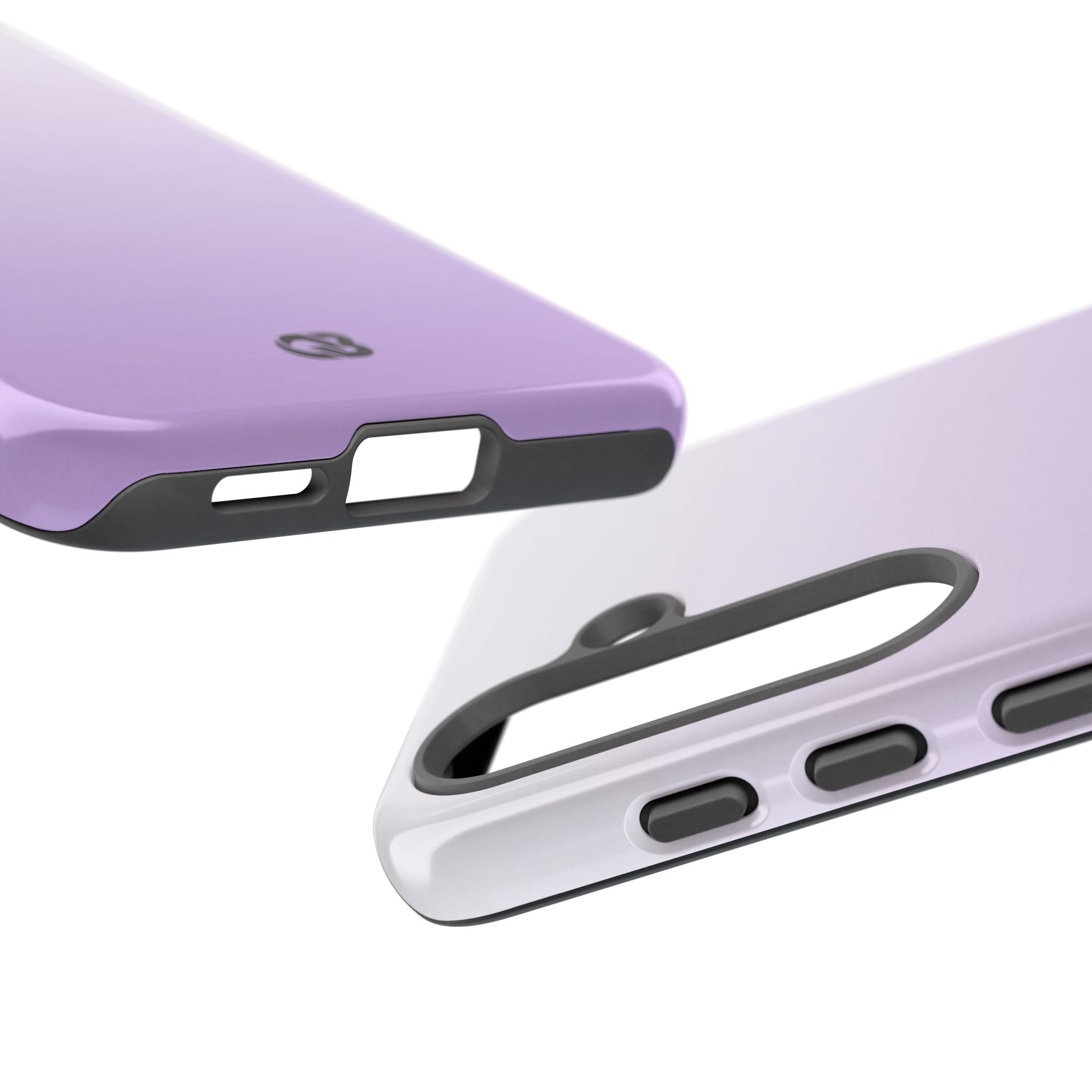 Purple Tough Phone Case for Samsung - Frosted Lavender Fade