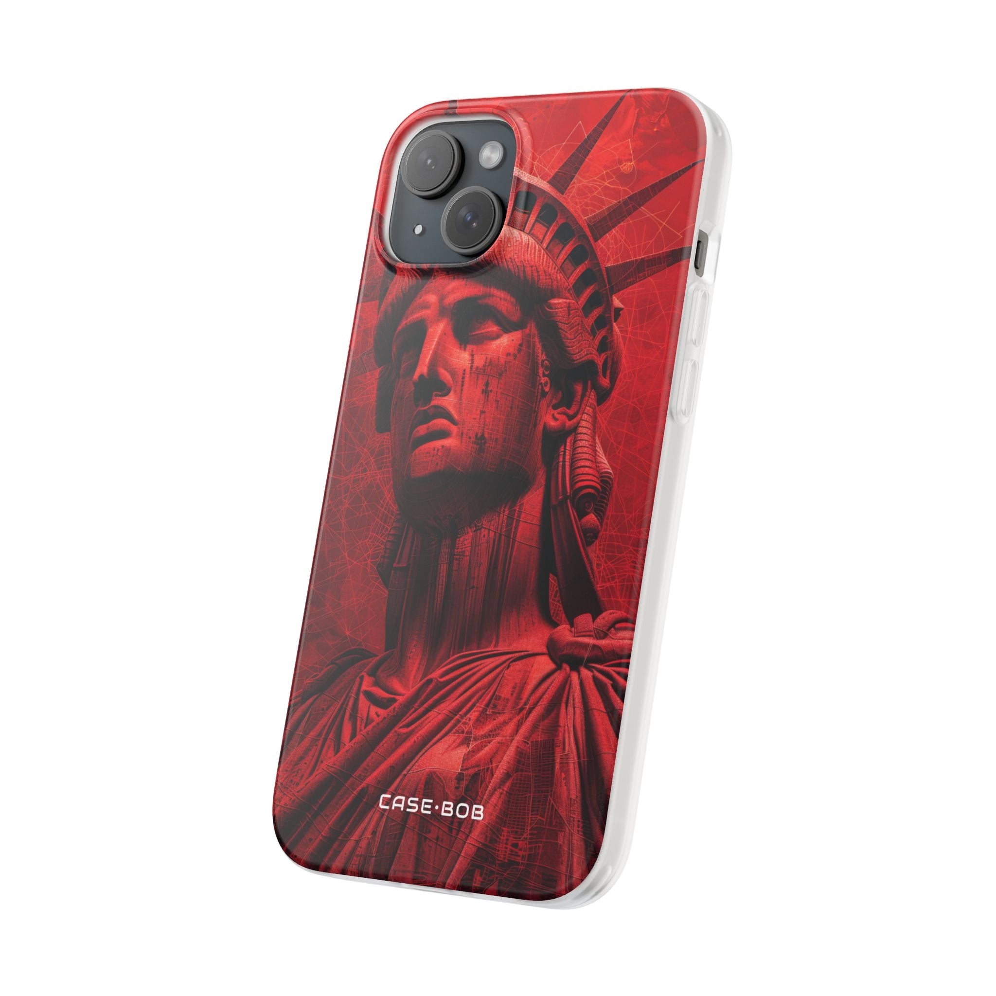 Liberty Flame iPhone 15 Plus Cover - Blød