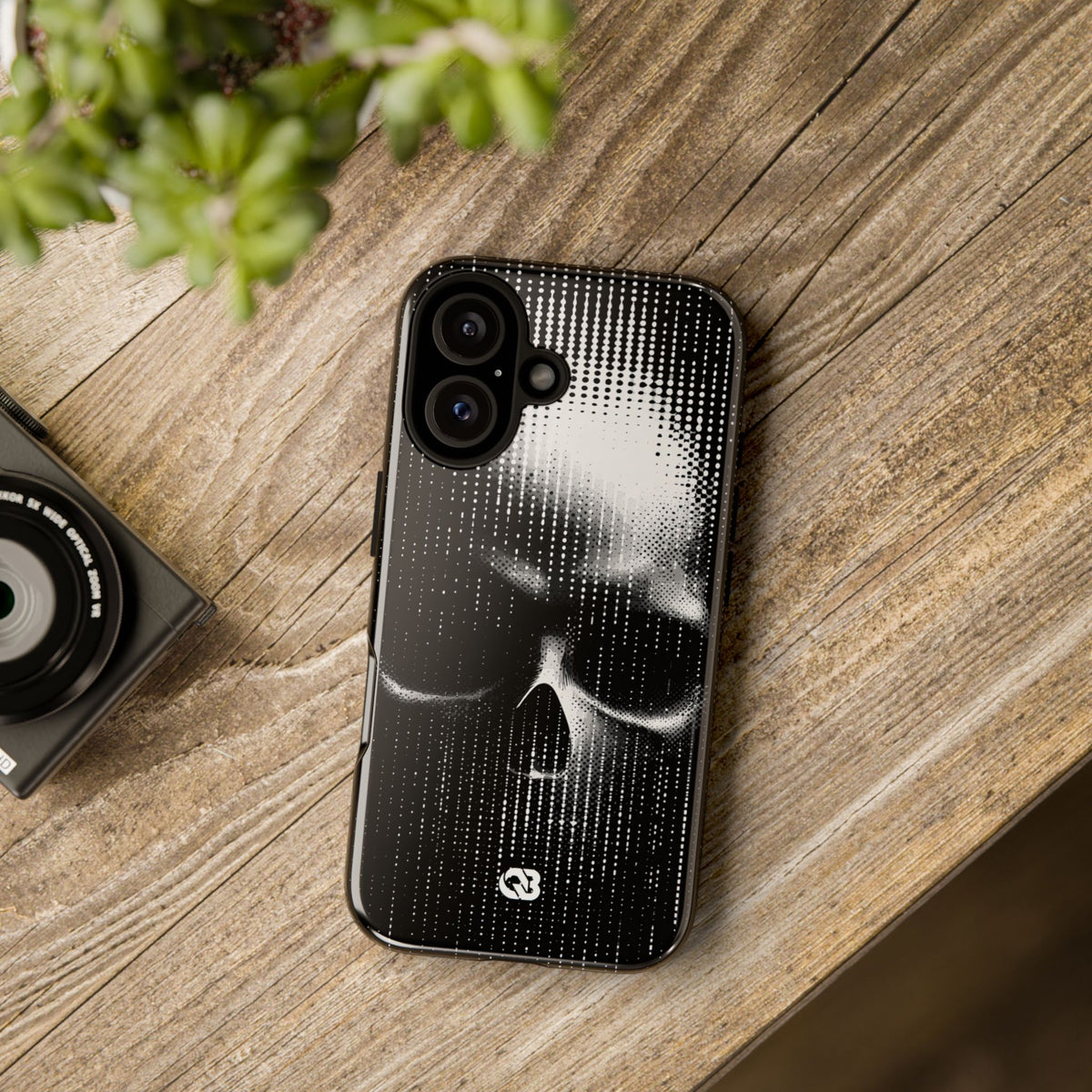 Raster Phantom · Tough Phone Case for iPhone · Black