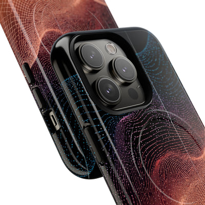 Spectral Elevation · Tough 2.0 Magnetic Phone Case for iPhone · Orange
