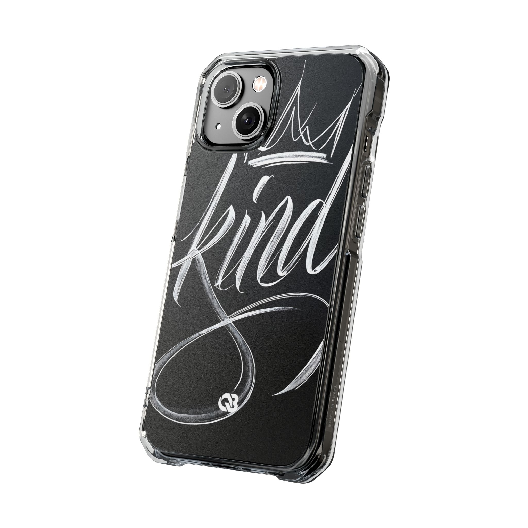 Noir Crown Script · Impact Phone Case for iPhone · Magsafe