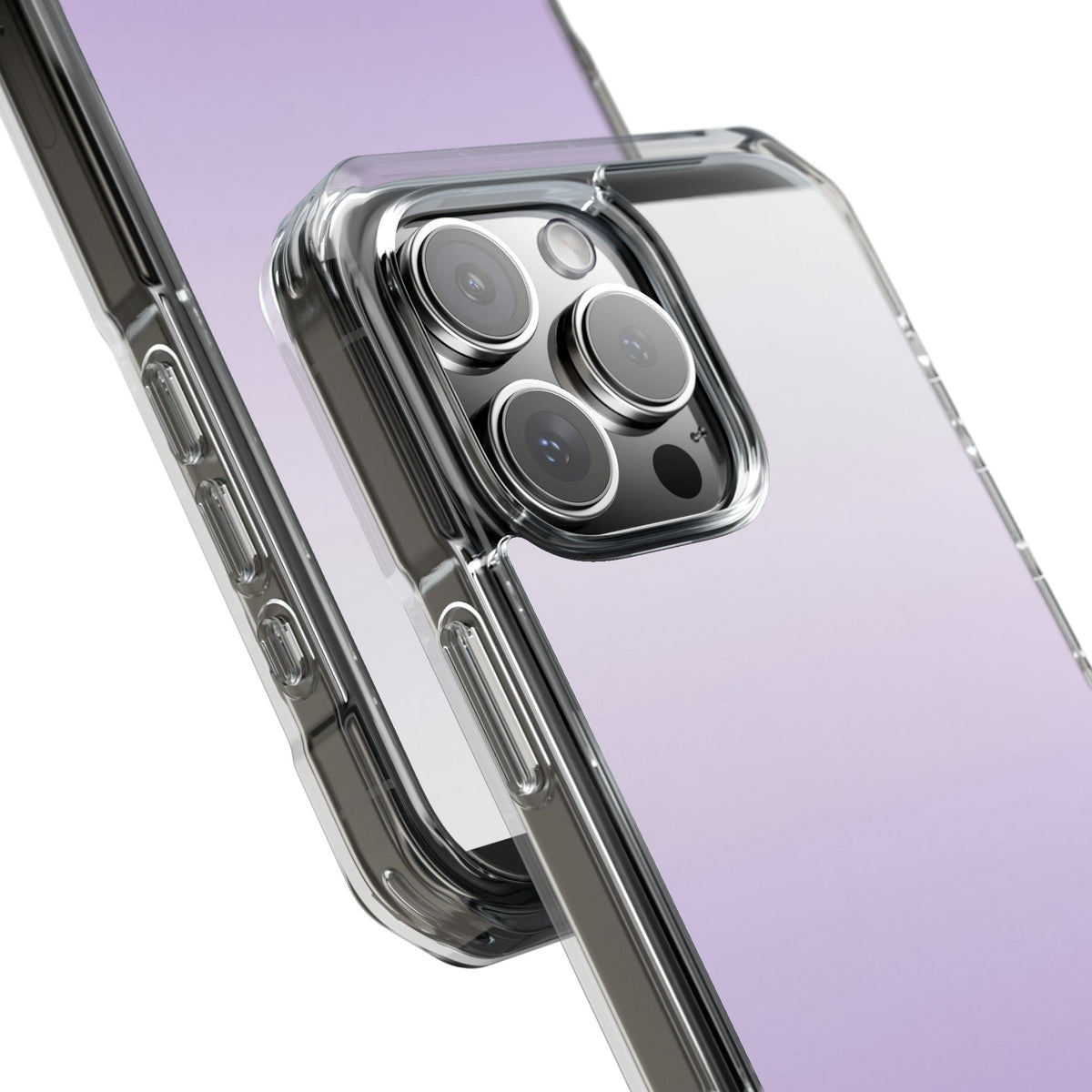 Soft Lilac · Clear Impact Magnetic Phone Case for iPhone · Purple