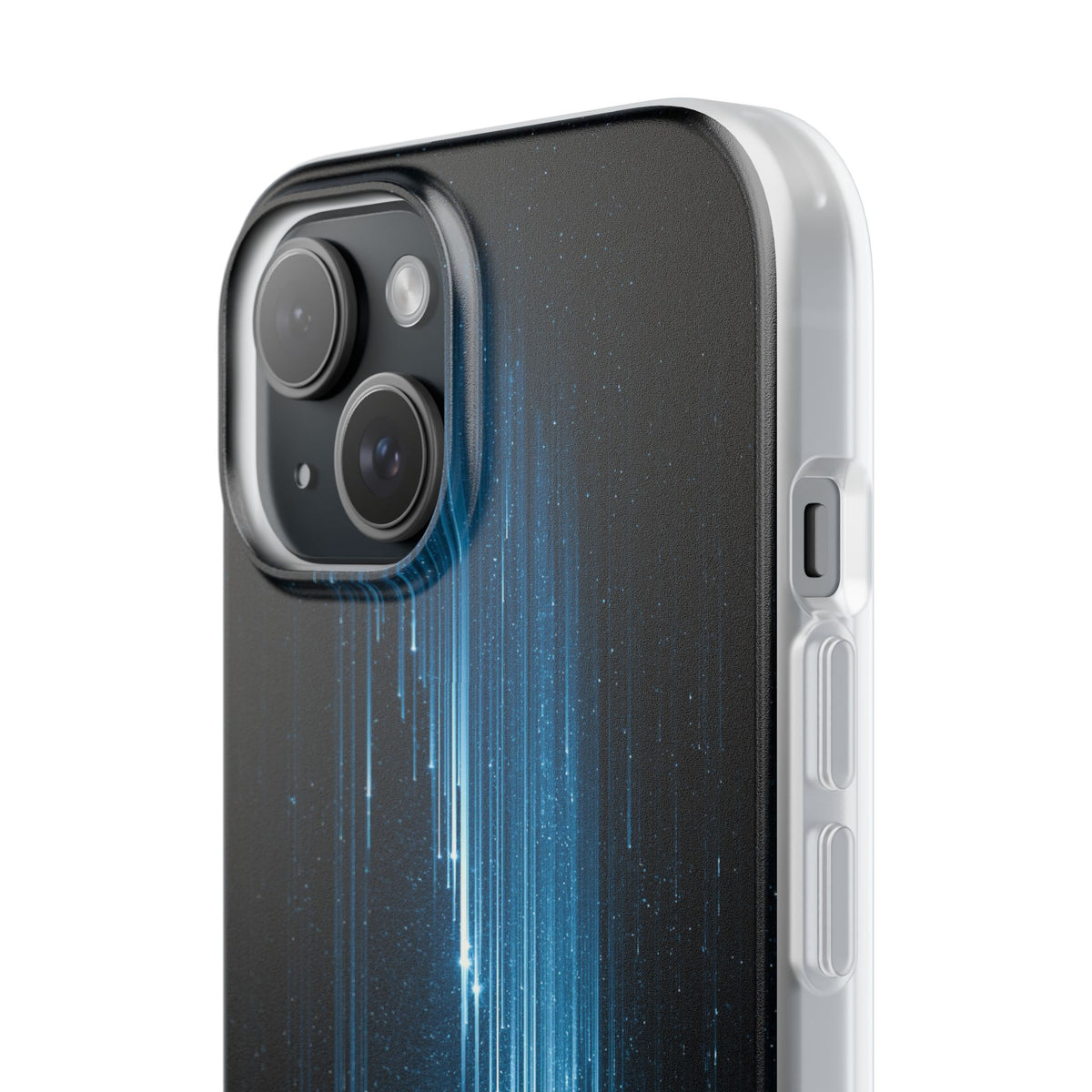 Nocturnal Cascade · Lite Phone Case for iPhone ·  Black