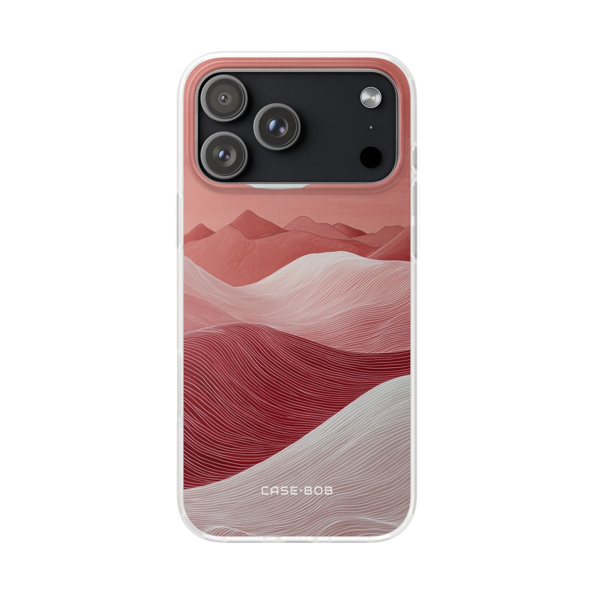 White Orb Dunes iPhone 17 Pro MaxCase - Soft - CASE•BOB