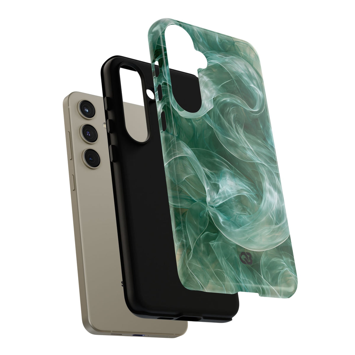 Translucent Aqua Flow · Tough Phone Case for Samsung · Teal