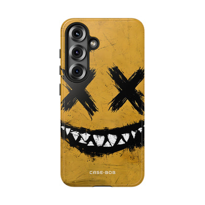 Jagged Smile Yellow Samsung S25 Case - Tough