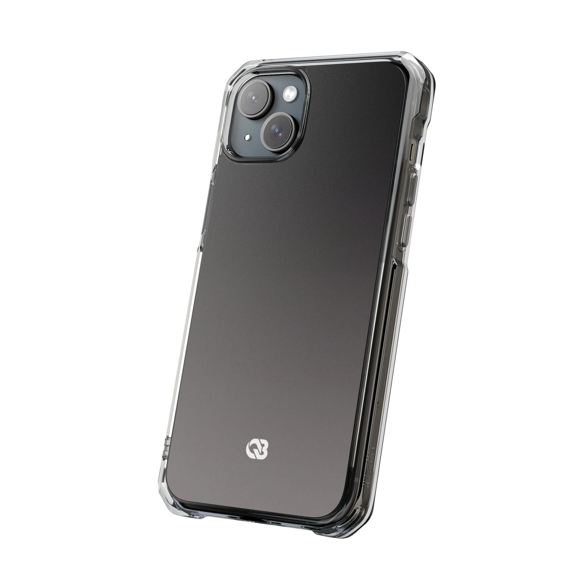 Grey Impact MagSafe Phone Case for iPhone - Obsidian Ash Fade