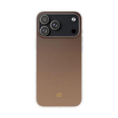Brown Lite Phone Case for iPhone - Smoked Caramel Fade