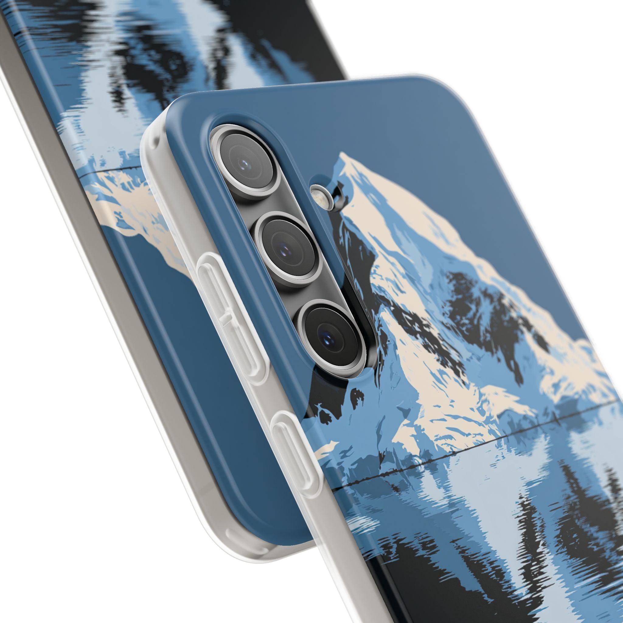 Blue Lite Phone Case for Samsung - Arctic Summit Mirror