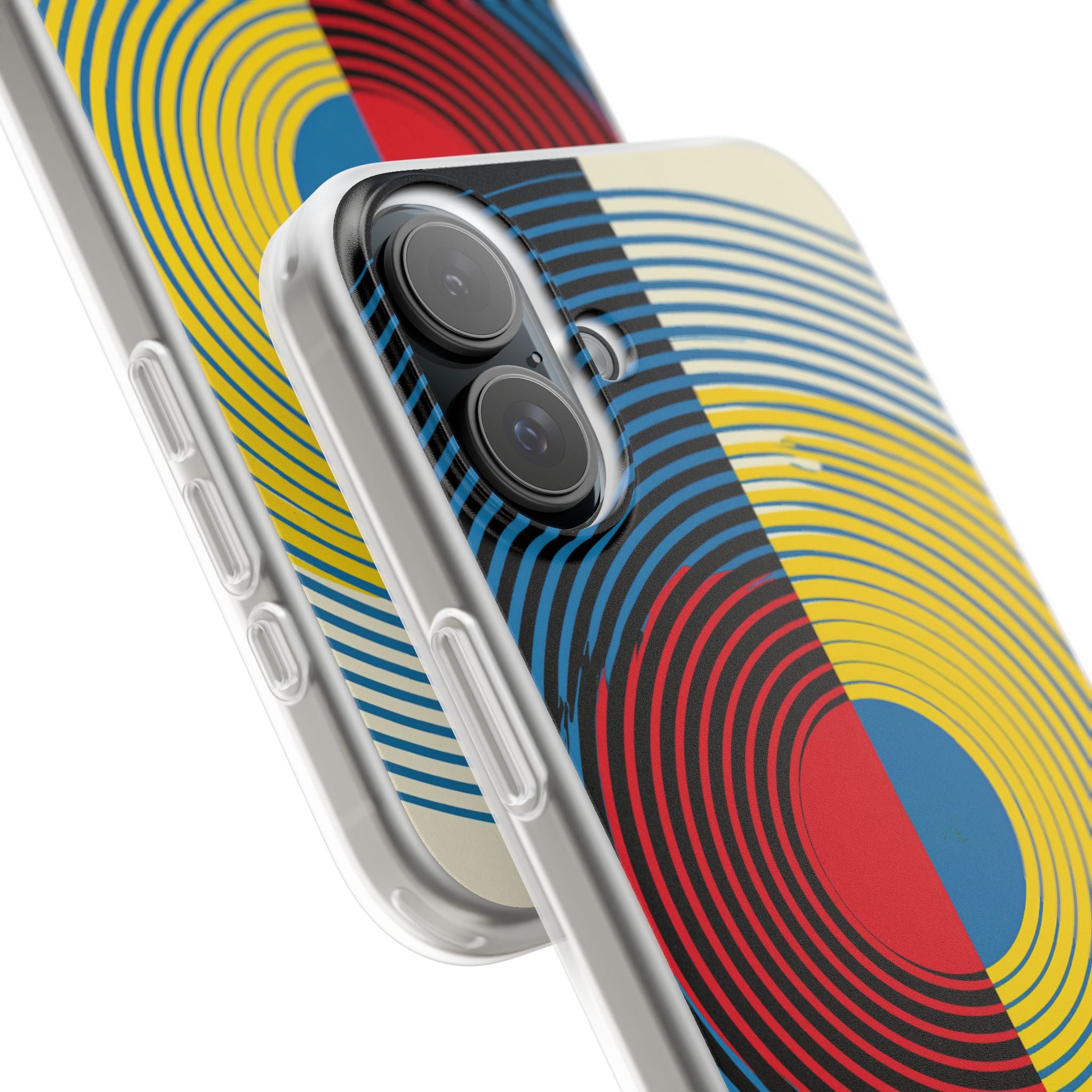 Blue Lite Phone Case for iPhone - Primary Circuit Orbit