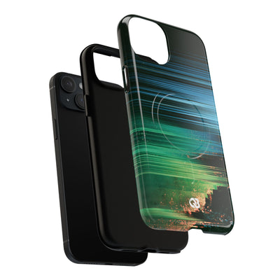 Digital Shoreline Drift · Tough 2.0 Magnetic Phone Case for iPhone · Teal