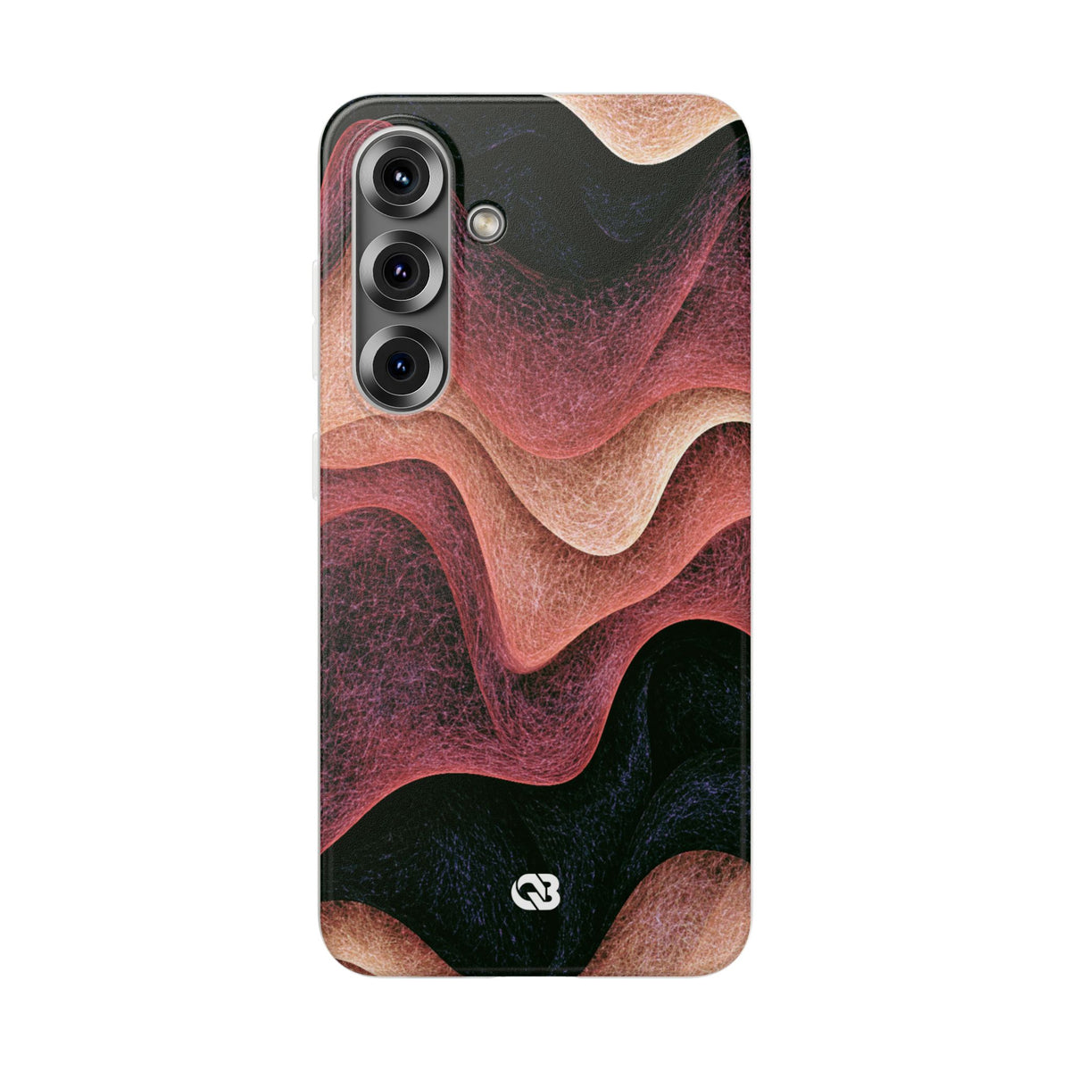 Rose Contour Waves · Lite Phone Case for Samsung · Pink