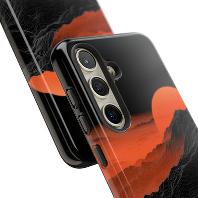 Solar Ridge Mesh · Tough Phone Case for Samsung · Black
