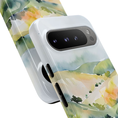 Verdant Mist Valleys · Tough Phone Case for Google Pixel