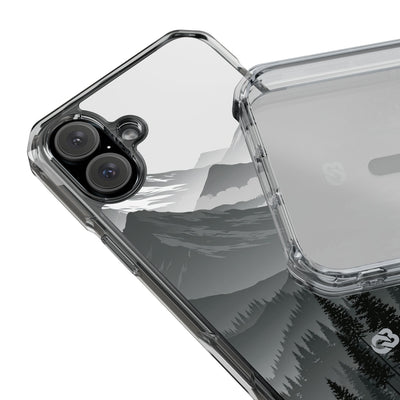 Grey Impact MagSafe Phone Case for iPhone - Granite Ridge Mist