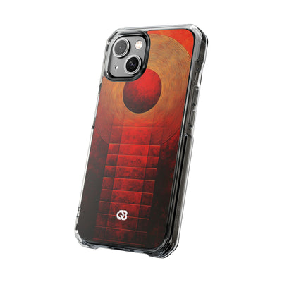 Crimson Solar Halo · Impact Phone Case for iPhone · Magsafe