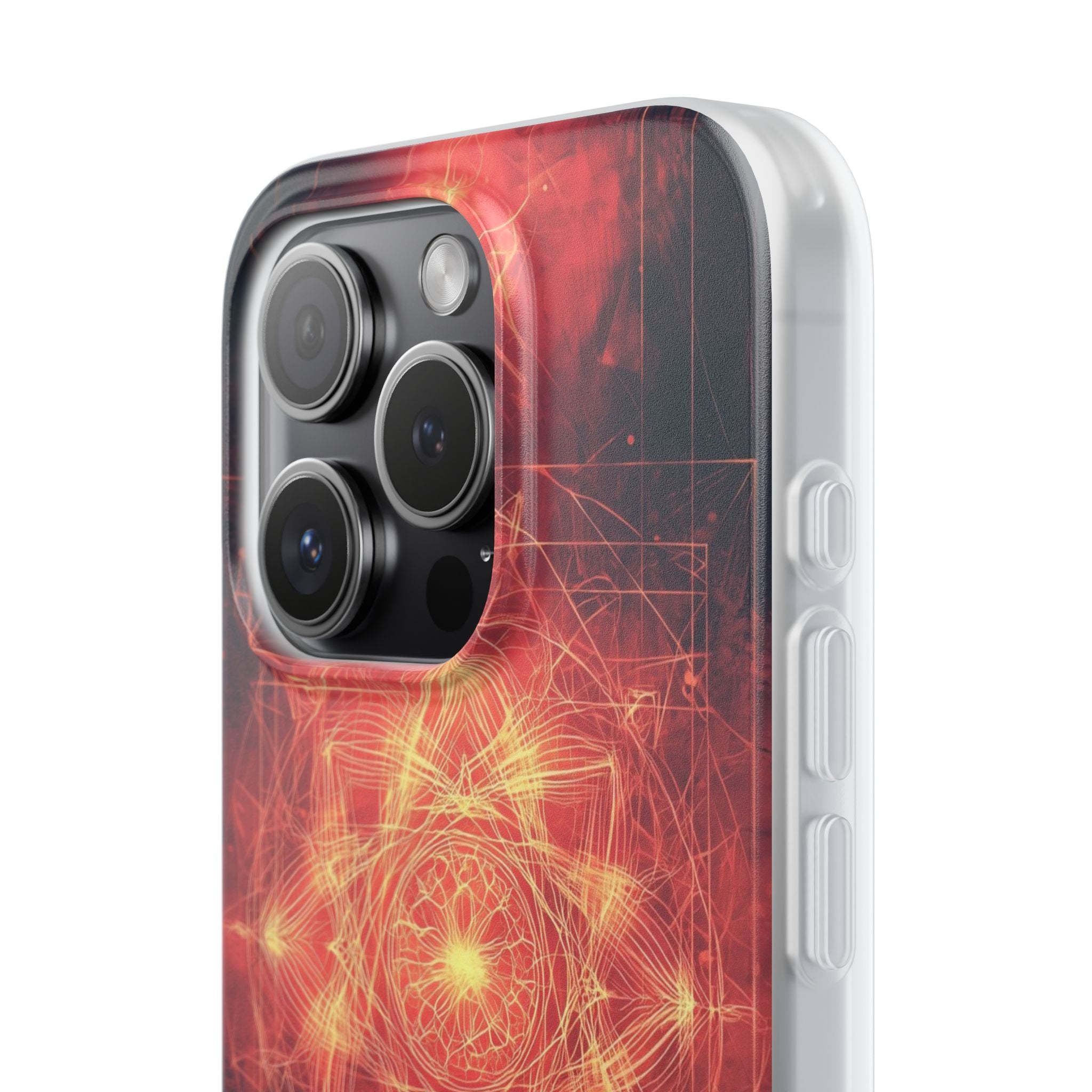 Radiant Mandala iPhone 15 Pro Case - Soft