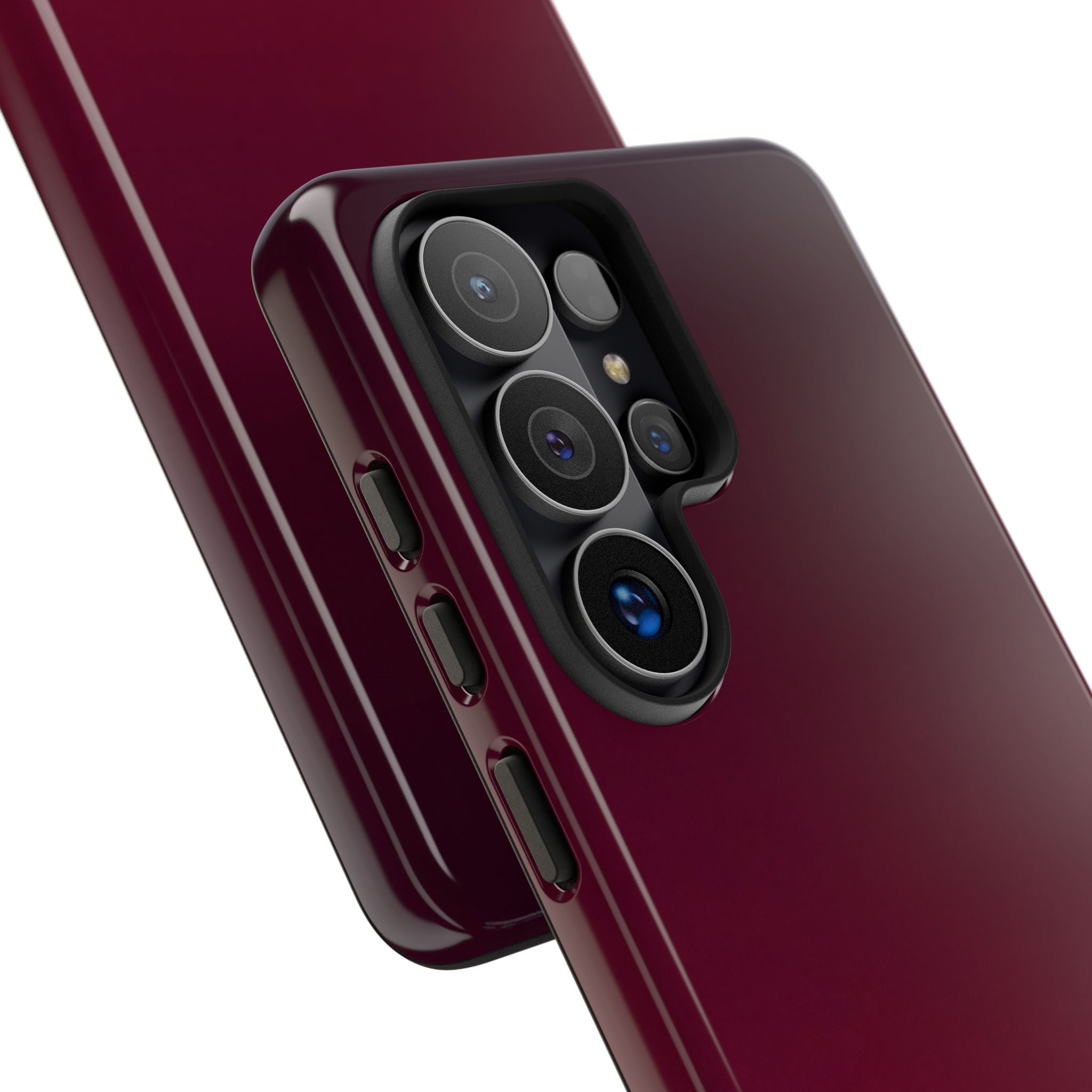 Red Tough Phone Case for Samsung - Deep Sangria Gradient