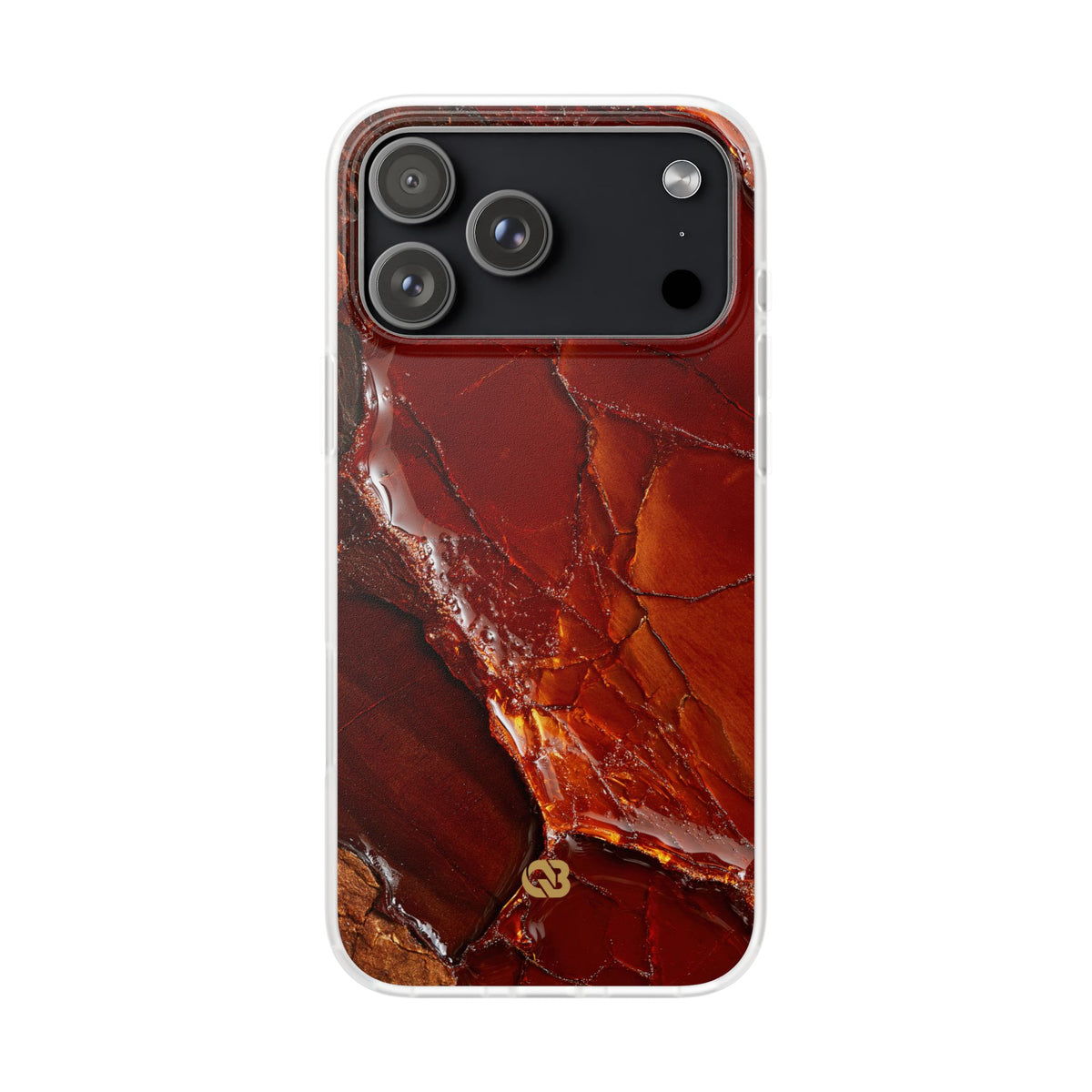 Amber Embrace · Lite Phone Case for iPhone ·  Brown