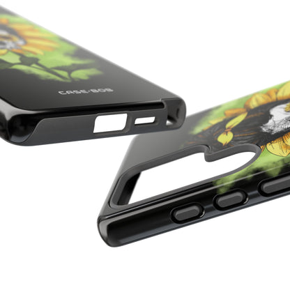 Sunflower Skull Samsung S25 Ultra Case - Tough