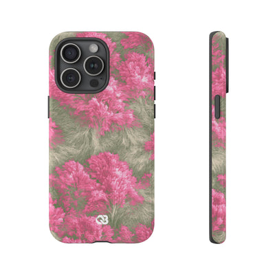 Digital Blossom · Tough Phone Case for iPhone · Pink